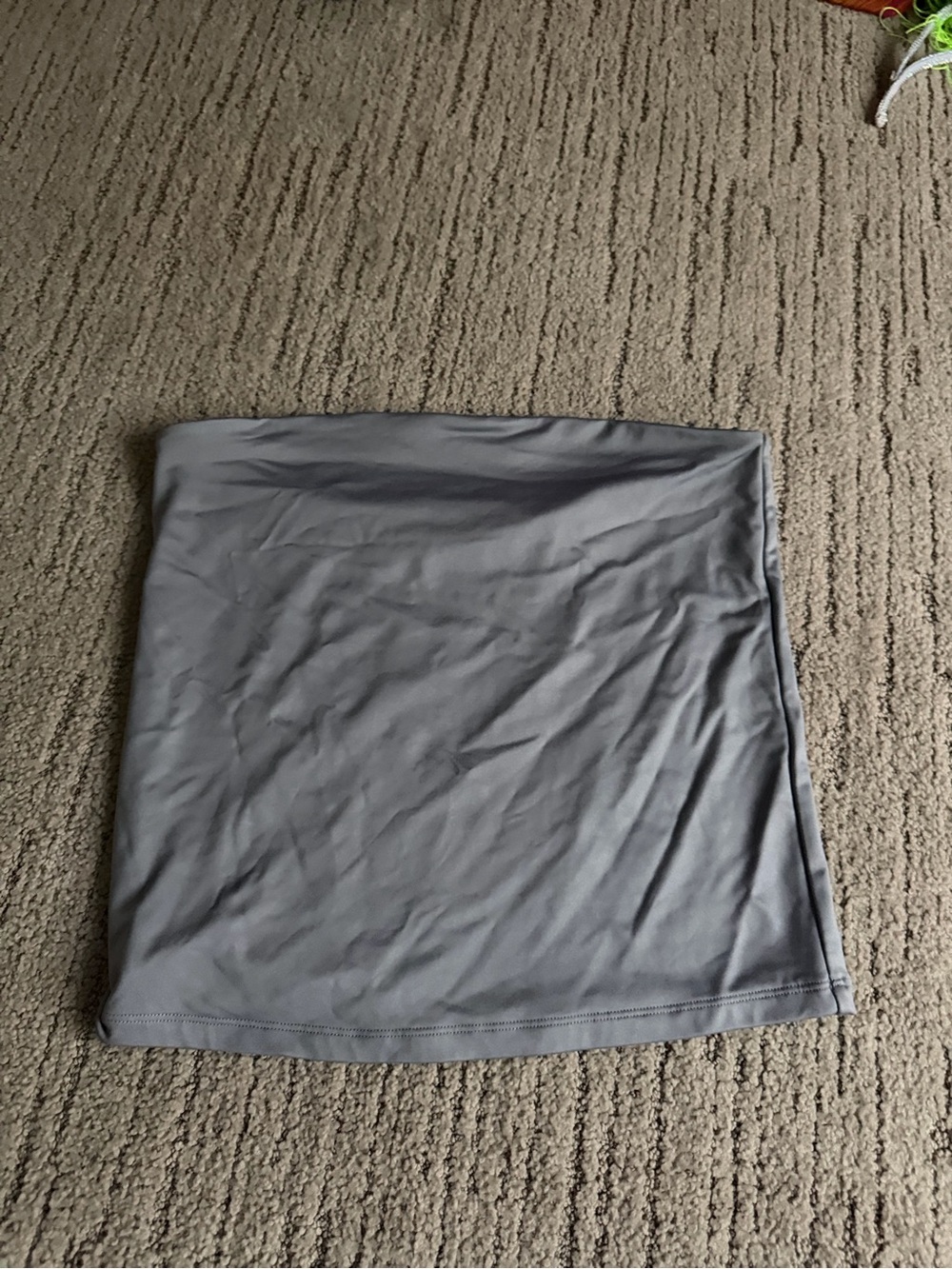 Abercrombie & Fitch Gray Tube Tank Top
